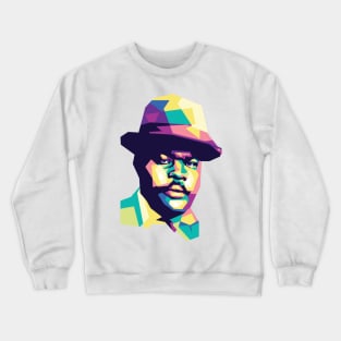 Marcus Garvey wpap fullcollor Crewneck Sweatshirt